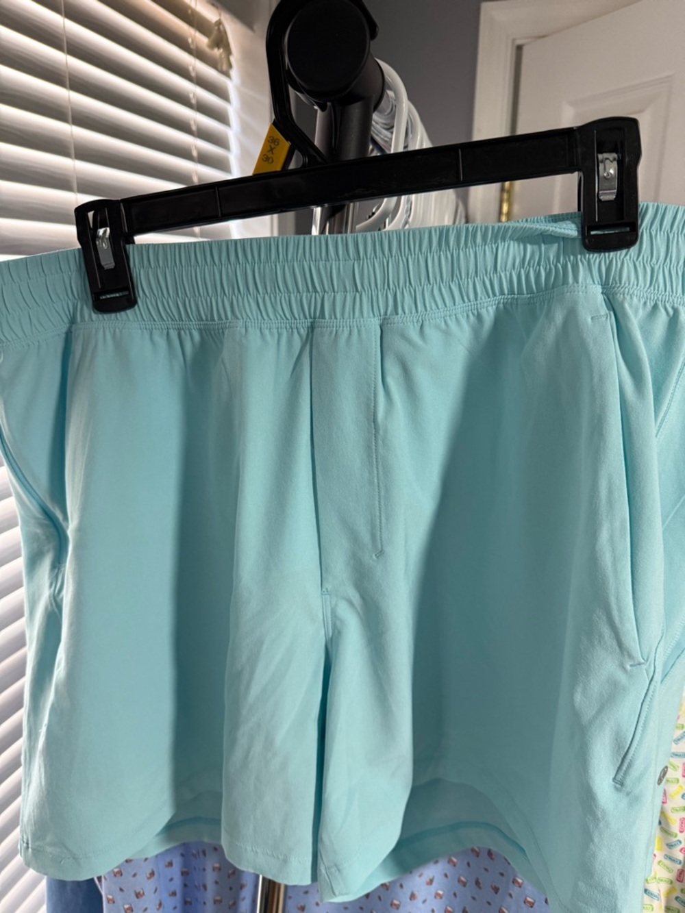 Men’s Lululemon Aqua shorts.